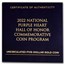 2022-W Gold $5 Commem Purple Heart BU (w/Box & CoA)